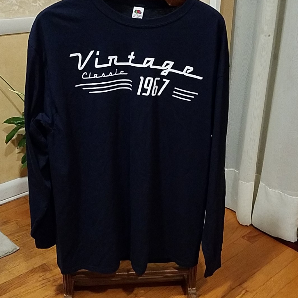 Xl Vintage 1967 Classic Tee Shirt Long Sleeve